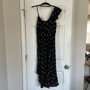 1. State Polka Dot Ruffle Dress